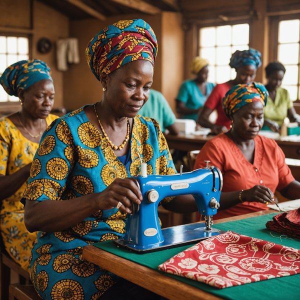 Peut-on trouver une croisière qui propose des ateliers de couture traditionnelle en Afrique de l'Ouest?